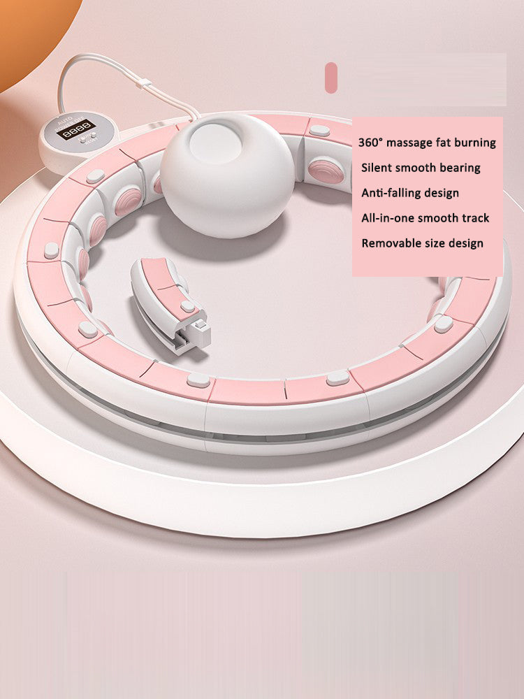 Intelligent Hula Hoop Female Slimming Belly Artifact Waist and Waist Excess Fat Sports Equipment Weight Loss and Fat Burning Special