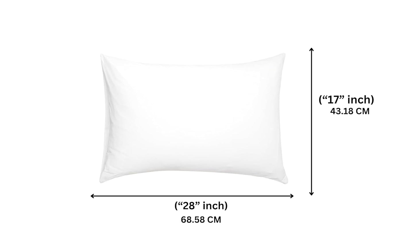 Ultra-soft microfiber fabric Pillow set of 1 (2 Pillows)