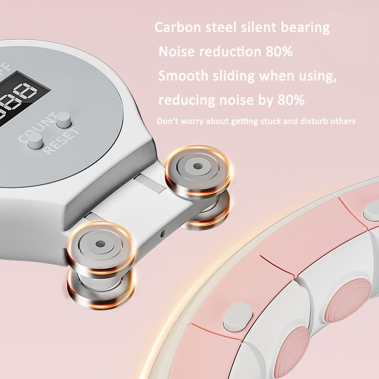 Intelligent Hula Hoop Female Slimming Belly Artifact Waist and Waist Excess Fat Sports Equipment Weight Loss and Fat Burning Special