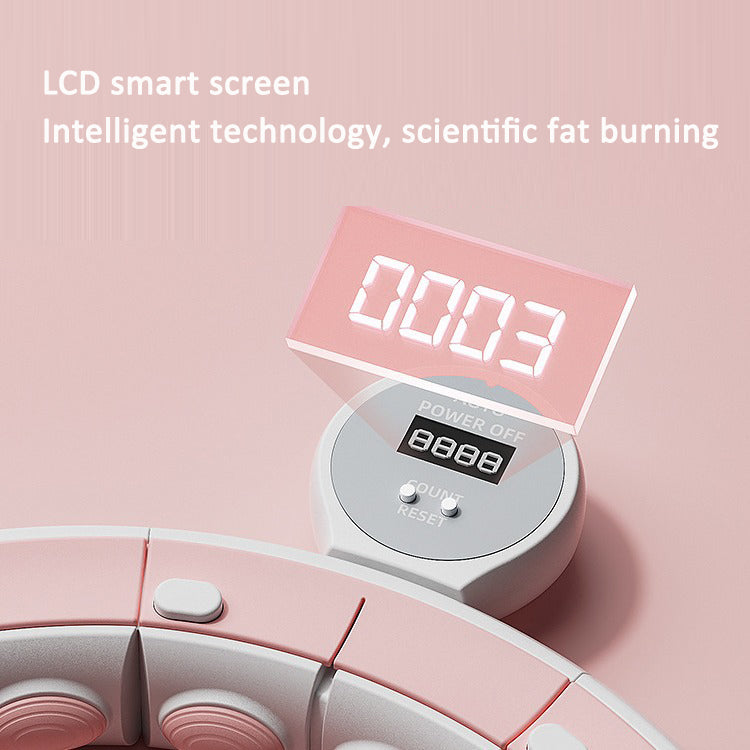 Intelligent Hula Hoop Female Slimming Belly Artifact Waist and Waist Excess Fat Sports Equipment Weight Loss and Fat Burning Special
