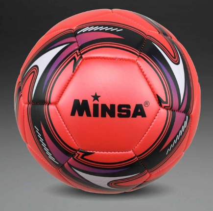 MINSA Official Standard Soccer Ball Size 5 Training Futebol Football Ball Match Voetbal Bal